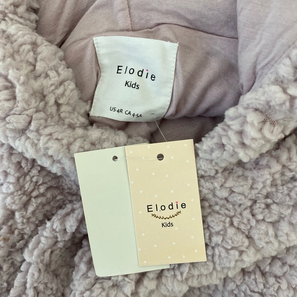 ELODIE Girls hoodie/pullover in lavender - Picture 3 of 3